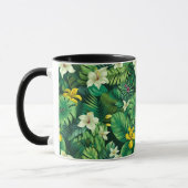 Vert Tropical - Tropical Foliage Beach Mug (Gauche)