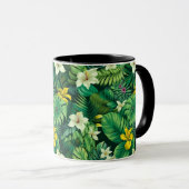 Vert Tropical - Tropical Foliage Beach Mug (Devant droit)