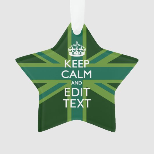 Vert Turquoise Gardez Le Calme Et Obtenez Votre Te (devant)