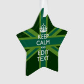 Vert Turquoise Gardez Le Calme Et Obtenez Votre Te (devant)