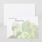 Vertaald groen succes bedankt (Voorkant / Achterkant)