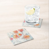 Vertaald II Vierkante Kartonnen Onderzetter (Insitu)