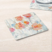 Vertaald II Vierkante Kartonnen Onderzetter (Schuin)