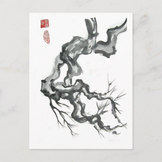 Vertakkend Briefkaart (Voorkant)