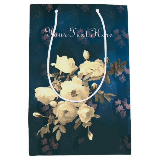 Vertakking van de Douane van Witte Rijen Medium Cadeauzakje (Voorkant)