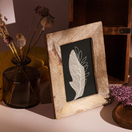 vertakkingslijntekening abstract foto afdruk