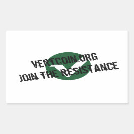 Vertcoin Resistance Sticker