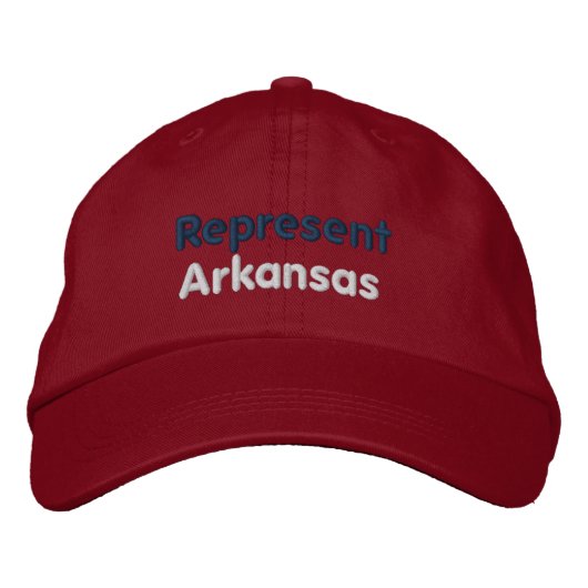 Vertegenwoordig het Pet van Arkansas (Voorkant)