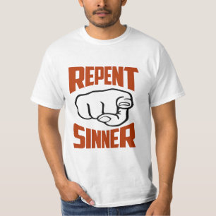 Vertegenwoordig Sinner T-shirt