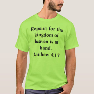 Vertegenwoordig: Voor het koninkrijk der hemel is  T-shirt