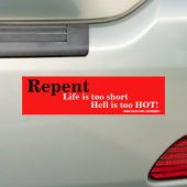 Vertegenwoordigen Bumpersticker (Op auto)