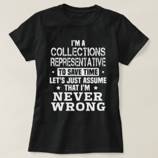 vertegenwoordiger van de collecties t-shirt
