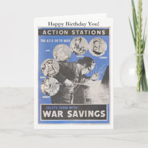 Vertegenwoordiging van Brits poster in oorlogstijd Kaart