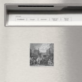 Vertegenwoordiging van de mars van de Garde Magneet (Insitu (Vaatwasser))