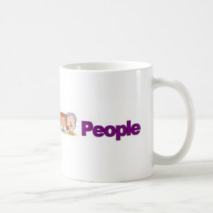 Vertel 3 Personen Koffiemok Custom Logo Ontwerp