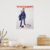 Vertel dat aan de mariniers poster (Keuken)
