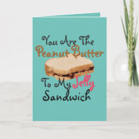 Vertel de Liefde van I u De Sandwich van de Gelei