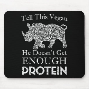 Vertel dit Vegan Genoeg Eiwitten Vegan Bodybuildin Muismat