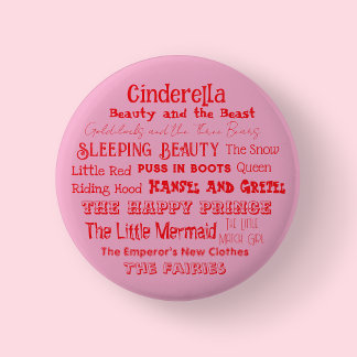 Vertel een Fairy Tale Day Badge Ronde Button 5,7 Cm