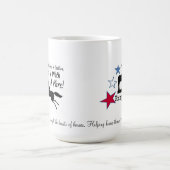 Vertel een gelede RSR logo mok (Center)