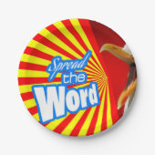 Vertel het verder papieren bordje (Voorkant)