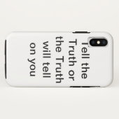 Vertel Hoesje-Mate telefoonhoesje, Apple iPhone X, Case-Mate iPhone Case (Achterkant (horizontaal))