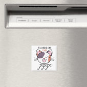 Vertel je kat dat ik spspspspa zei magneet (Insitu (Vaatwasser))