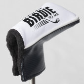 Vertel me Birdie. Golfheadcover (3/4 voorkant)
