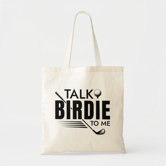 Vertel me Birdie. Tote Bag (Voorkant)