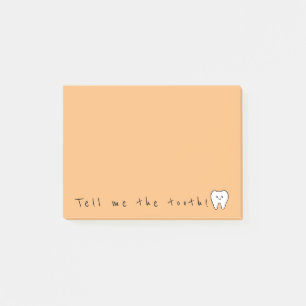 Vertel me de tand! post-it® notes