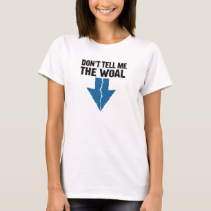 Vertel me de wâl niet - Gebroken Pijl T-shirt