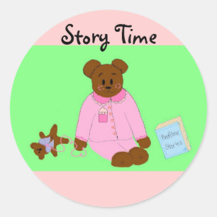 Vertel Me Een Verhaal Ronde Sticker