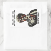 Vertel me hoe schijfremmen beter zijn rechthoekige sticker (Tas)