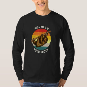 Vertel me in je luie koppels Humor lui 1 T-shirt