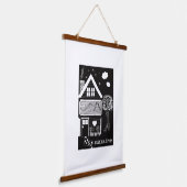 Verteller Hangend Wandkleed (Gebogen)