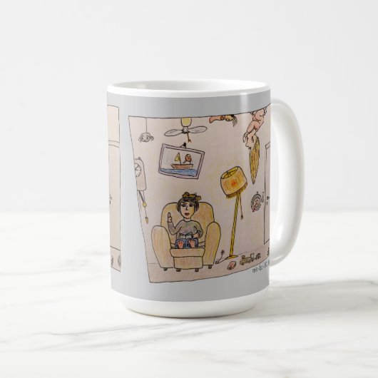 Verteller II Koffiemok (Voorkant rechts)