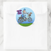 Verteller op een Sticker (Tas)