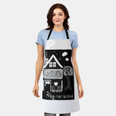 Verteller Schort (Gedragen)