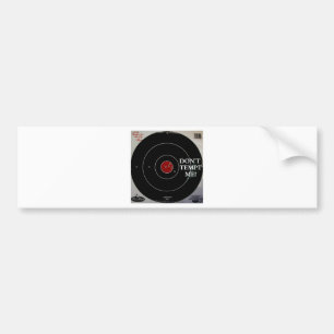 VERTEMPT ME NIET BUMPERSTICKER