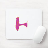 verticaal boomblok muismat (Met muis)