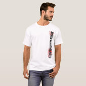 Verticaal gemengde Martiale Kunsten T-shirt (Voorkant volledig)