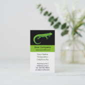 Verticaal groen visitekaartje (Staand voorkant)