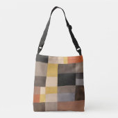 Verticaal-horizontale ritmes | Sophie Taeuber-Arp Crossbody Tas (Achterkant)