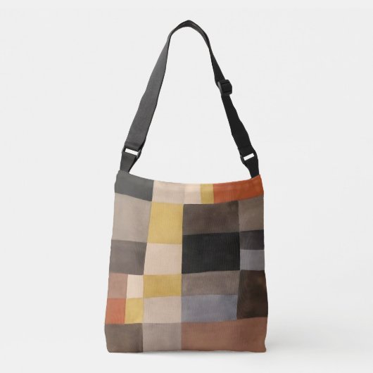 Verticaal-horizontale ritmes | Sophie Taeuber-Arp Crossbody Tas (Voorkant)