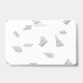 Verticaal, Houtskool, Dune Badge (Achterkant)