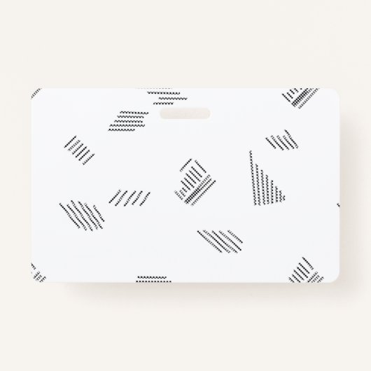 Verticaal, houtskool, Dune Badge (Voorkant)