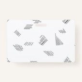 Verticaal, houtskool, Dune Badge (Achterkant)