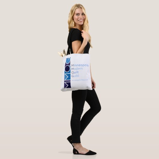 Verticaal Logo Tas (Op model)