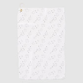 Verticaal ontwerp acht golfhanddoek (Voorkant)