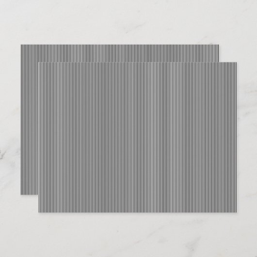 Verticaal ontwerp één aankondigingskaart (Voorkant / Achterkant)